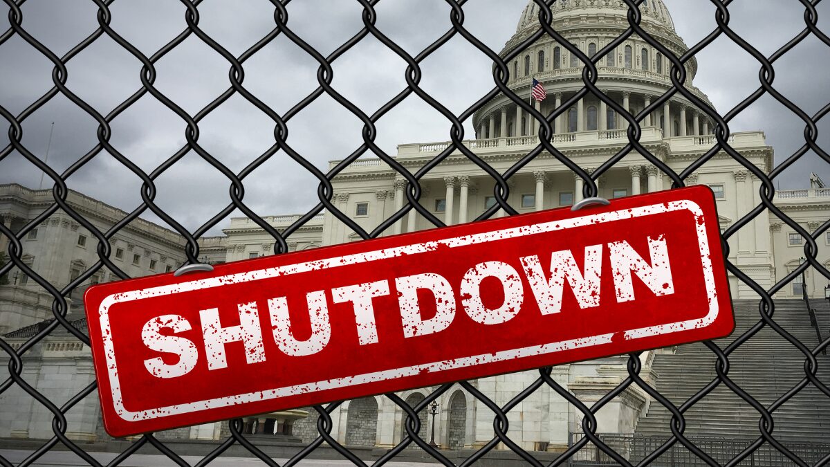 government shutdown impacts on military real estate