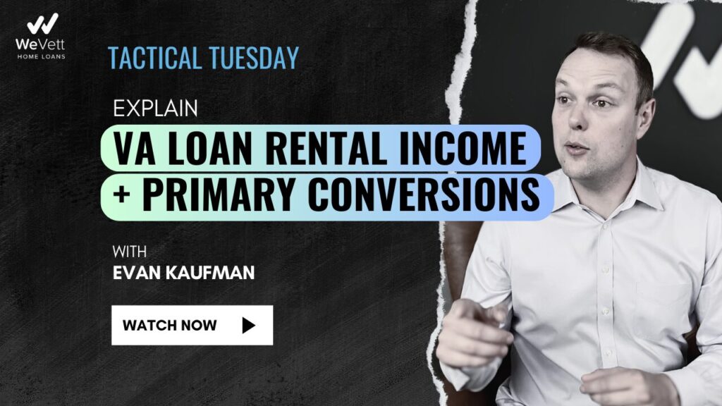 Rental income and primary conversions