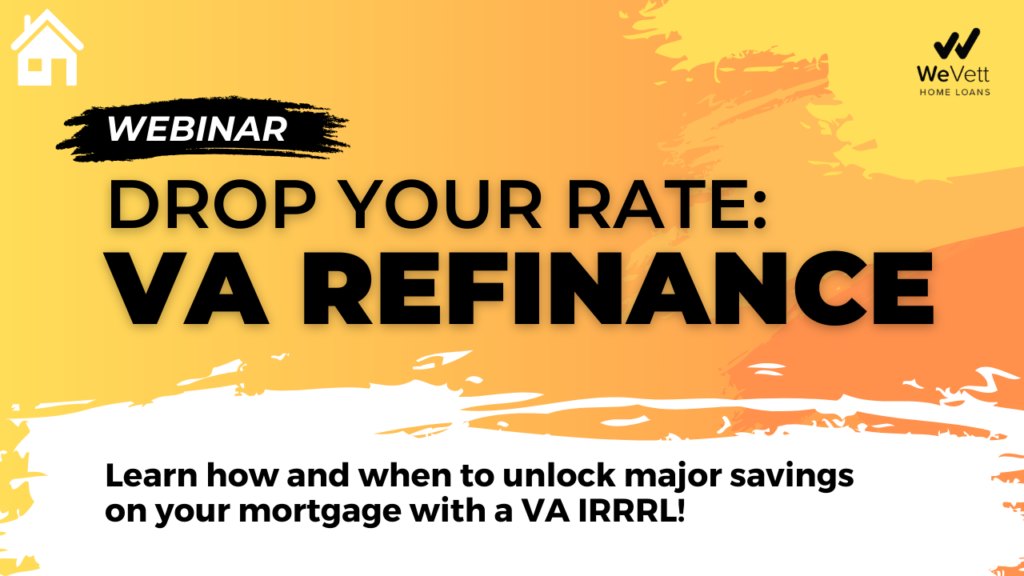 VA Loan Refinance webinar