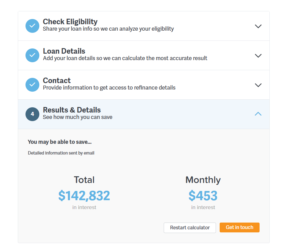 VA Loan Rapid Refinance Calculator